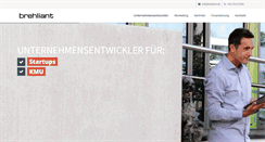 Desktop Screenshot of brehliant.de
